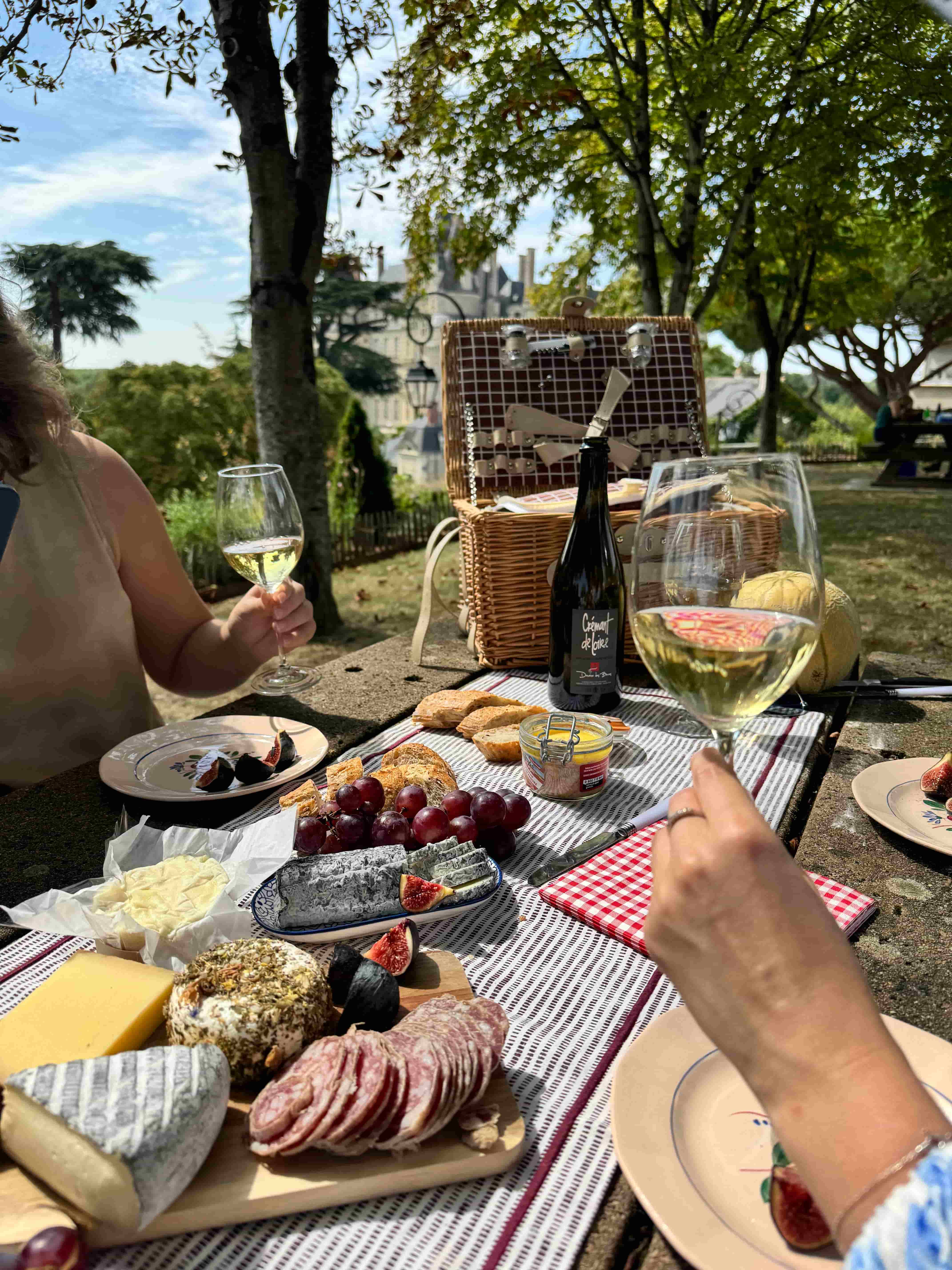 Picnic with Cremant de Loire